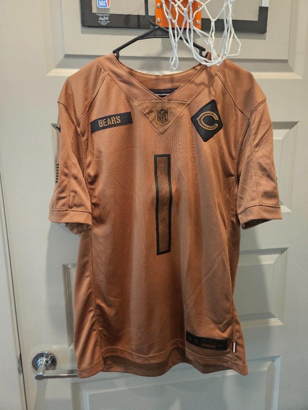Nike Chicago Bears Jersey Justin Fields Salute to Service